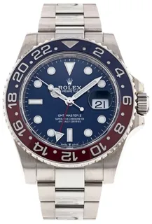 Rolex GMT-Master II 126719BLRO-0003 White gold Blue