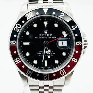 Rolex GMT-Master II 16710 Coke Stainless steel Black