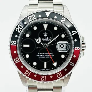 Rolex GMT-Master II 16710 Coke Stainless steel Black