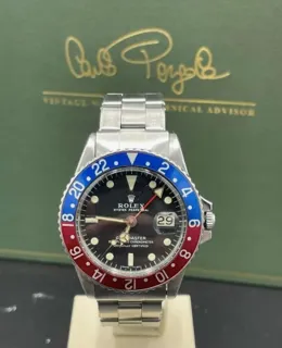 Rolex GMT-Master 1675-001 Stainless steel Black