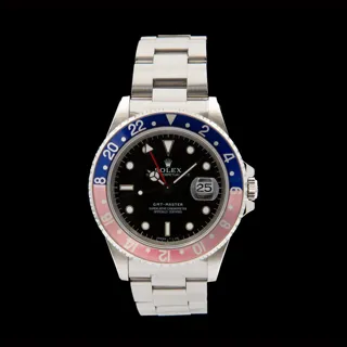 Rolex GMT-Master 16700-01 Stainless steel Black