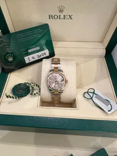 Rolex Lady-Datejust 179161 Yellow gold Rose gold