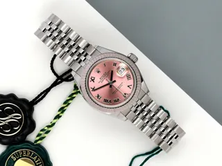 Rolex Lady-Datejust 279174-0017 White gold and Stainless steel Pink