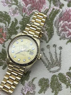 Rolex Lady-Datejust 6917 YG Yellow gold