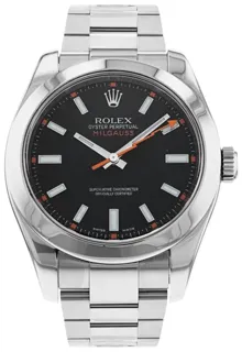 Rolex Milgauss 116400-0001 Stainless steel Black