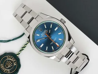 Rolex Milgauss 116400GV-0002 40mm Stainless steel Blue