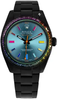 Rolex Milgauss 116400GV-0002 40mm Stainless steel Blue