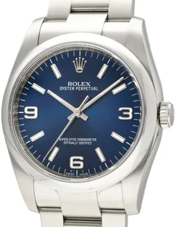 Rolex Oyster Perpetual 116000-0002 Stainless steel Blue