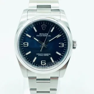 Rolex Oyster Perpetual 116000-0002 Stainless steel Blue