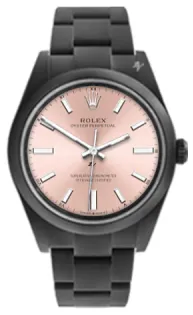 Rolex Oyster Perpetual 124200-0004 Stainless steel Pink