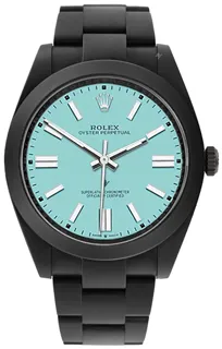 Rolex Oyster Perpetual 124300-0006 41mm Stainless steel Turquoise