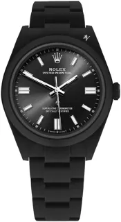 Rolex Oyster Perpetual 126000-0002 Stainless steel Black