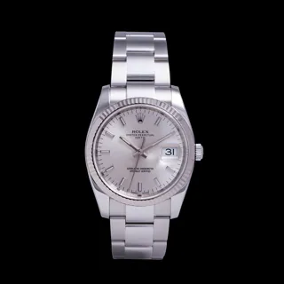 Rolex Oyster Perpetual Date 115234-0005 Stainless steel Silver