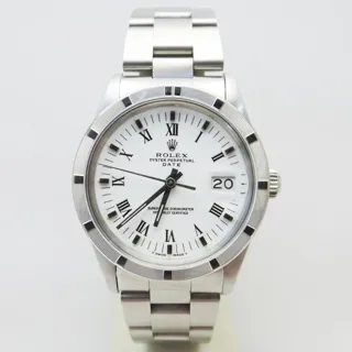 Rolex Oyster Perpetual Date 15010 Stainless steel White