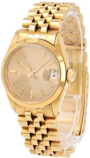 Rolex Oyster Perpetual Date 6824 YG Yellow gold Brown