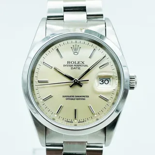 Rolex Oyster Perpetual Date 15200-0001 Stainless steel