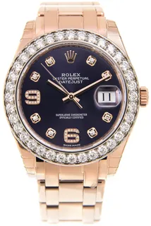 Rolex Pearlmaster 86285-0004 Rose gold Purple