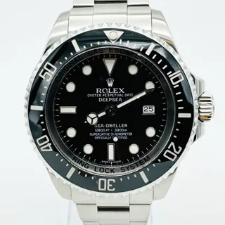 Rolex Sea-Dweller Deepsea 116660-0001 Stainless steel Black