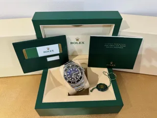 Rolex Sea-Dweller Deepsea 116660-0003 Stainless steel Blue