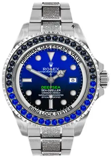 Rolex Sea-Dweller Deepsea 116660-0003 Stainless steel Blue