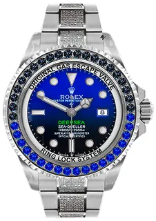 Rolex Sea-Dweller Deepsea 126660-0002 Stainless steel Blue