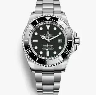 Rolex Sea-Dweller Deepsea 136660-0004 Titanium and Stainless steel Black