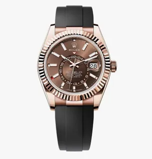 Rolex Sky-Dweller 336235-0002 Rose gold Brown