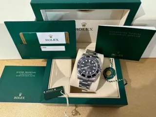 Rolex Submariner (No Date) 114060-0002 Stainless steel Black