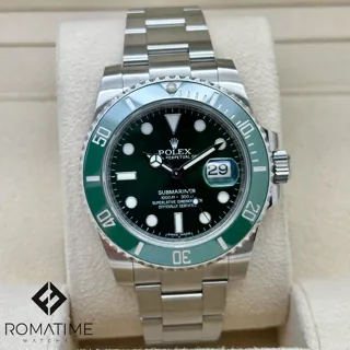 Rolex Submariner 116610LV-0002 Stainless steel Green