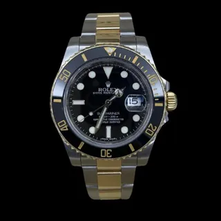 Rolex Submariner 116613LN-0001 Yellow gold and Stainless steel Black