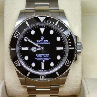 Rolex Submariner 124060-0001 Stainless steel Black