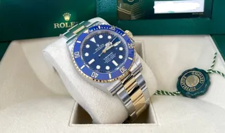 Rolex Submariner 126613LB-0002 Yellow gold and Oystersteel Blue