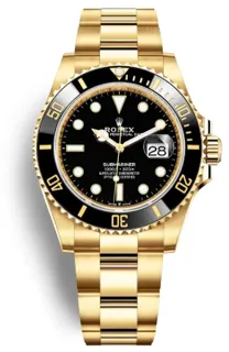 Rolex Submariner 126618LN-0002 41mm Yellow gold Black