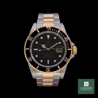 Rolex Submariner Date 16613-02 Stainless steel Black