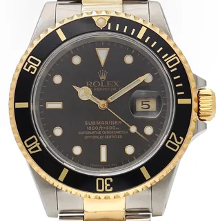 Rolex Submariner Date 16613-0001 Yellow gold and Stainless steel