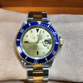 Rolex Submariner Date 16613-0001 Yellow gold and Stainless steel