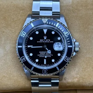 Rolex Submariner 16610-1 Stainless steel Black