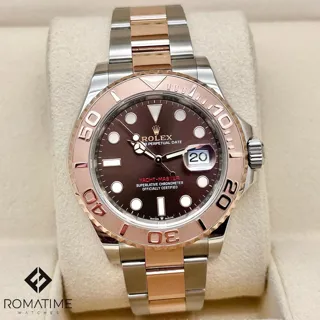 Rolex Yacht-Master 126621-0001 Oystersteel and Everose gold Brown