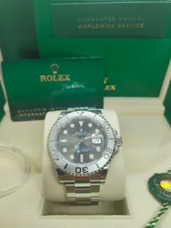 Rolex Yacht-Master 126622-0001 Platinum and Stainless steel Gray