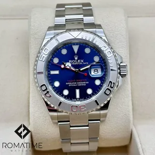 Rolex Yacht-Master 126622-0002 40mm Platinum and Stainless steel Blue