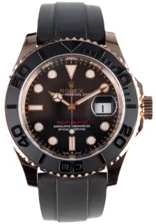 Rolex Yacht-Master 126655-0002 Rose gold Black