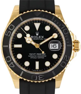 Rolex Yacht-Master 226658-0001 Yellow gold Black