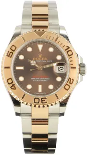 Rolex Yacht-Master 268621-0003 Rose gold and Oystersteel Brown