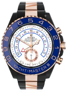 Rolex Yacht-Master II 116681-0002 Rose gold and Oystersteel White