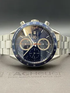 TAG Heuer Carrera CV2015.BA0786 Stainless steel Blue