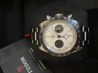 Tudor Black Bay Chrono M79360N-0002 Stainless steel White