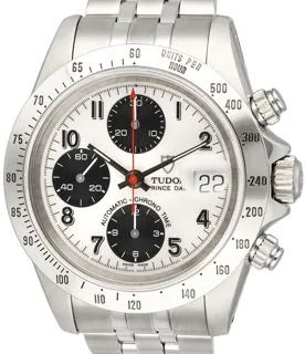 Tudor Prince Date 79280-01 Stainless steel White