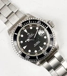 Tudor Submariner 79190 Stainless steel Noir