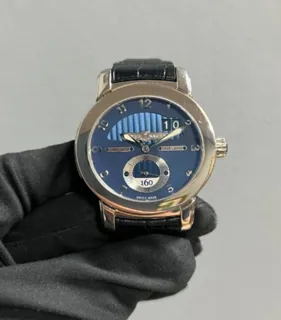 Ulysse Nardin 1600-100 White gold Blue