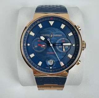 Ulysse Nardin Blue Seal 356-68LE-3 Rose gold Blue